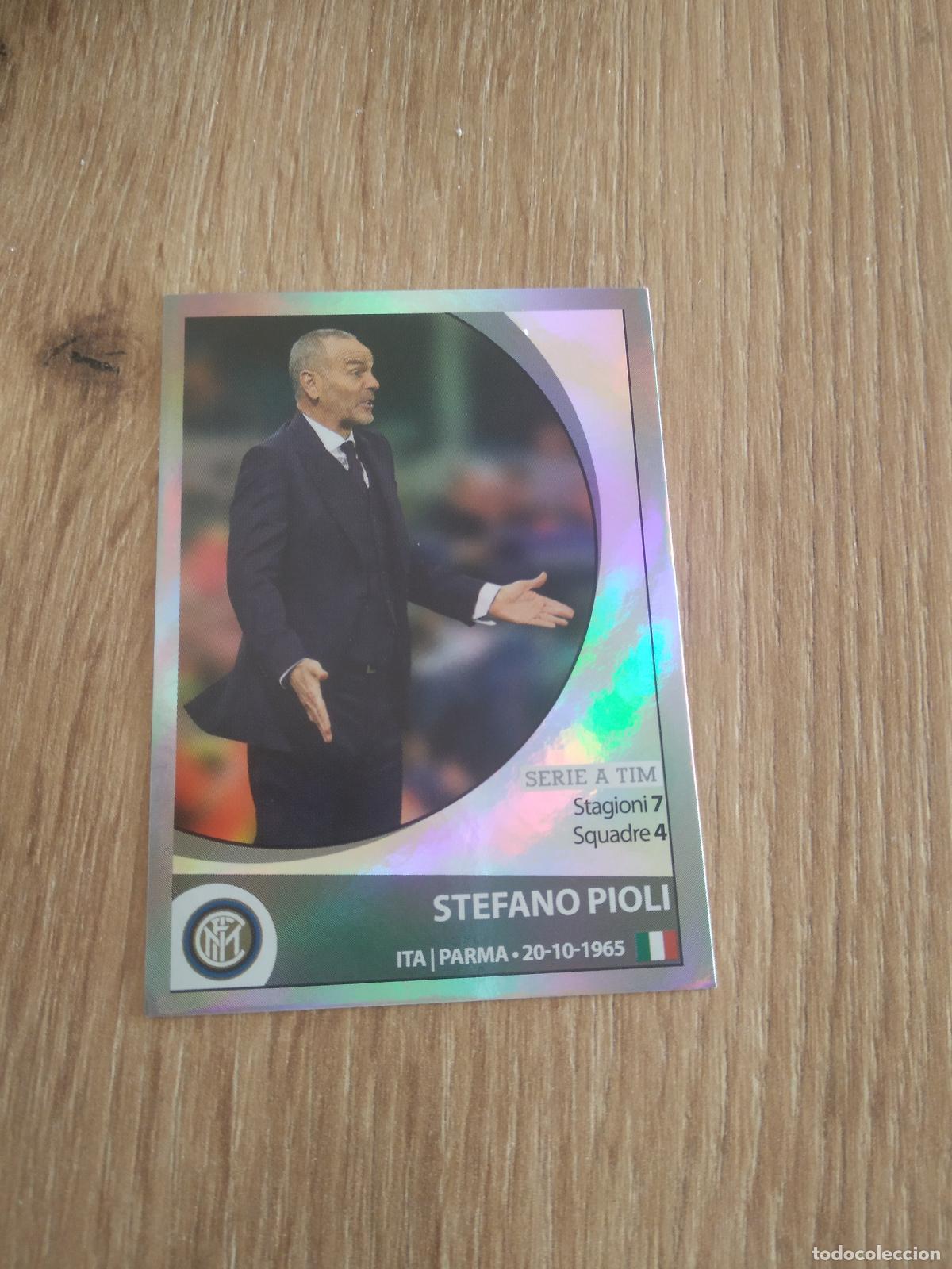 Cromos de f&uacute;tbol: 256 STEFANO PIOLI INTER MILAN CROMO FUTBOL PANINI LIGA ITALIA 16-17 CALCIATORI 2016-2017