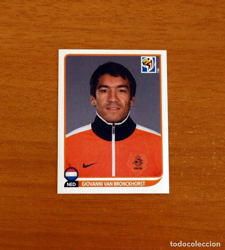 Cromos de f&uacute;tbol: Holanda -337 Giovanni Van Bronckhorst -Mundial South Africa 2010 FIFA World Cup-Panini -Nunca Pegado