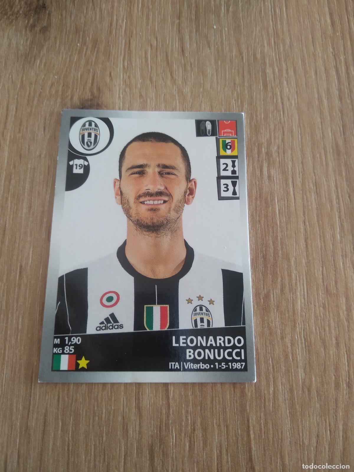 Cromos de f&uacute;tbol: 258 BONUCCI JUVENTUS TURIN CROMO FUTBOL PANINI LIGA ITALIA 16-17 CALCIATORI 2016-2017