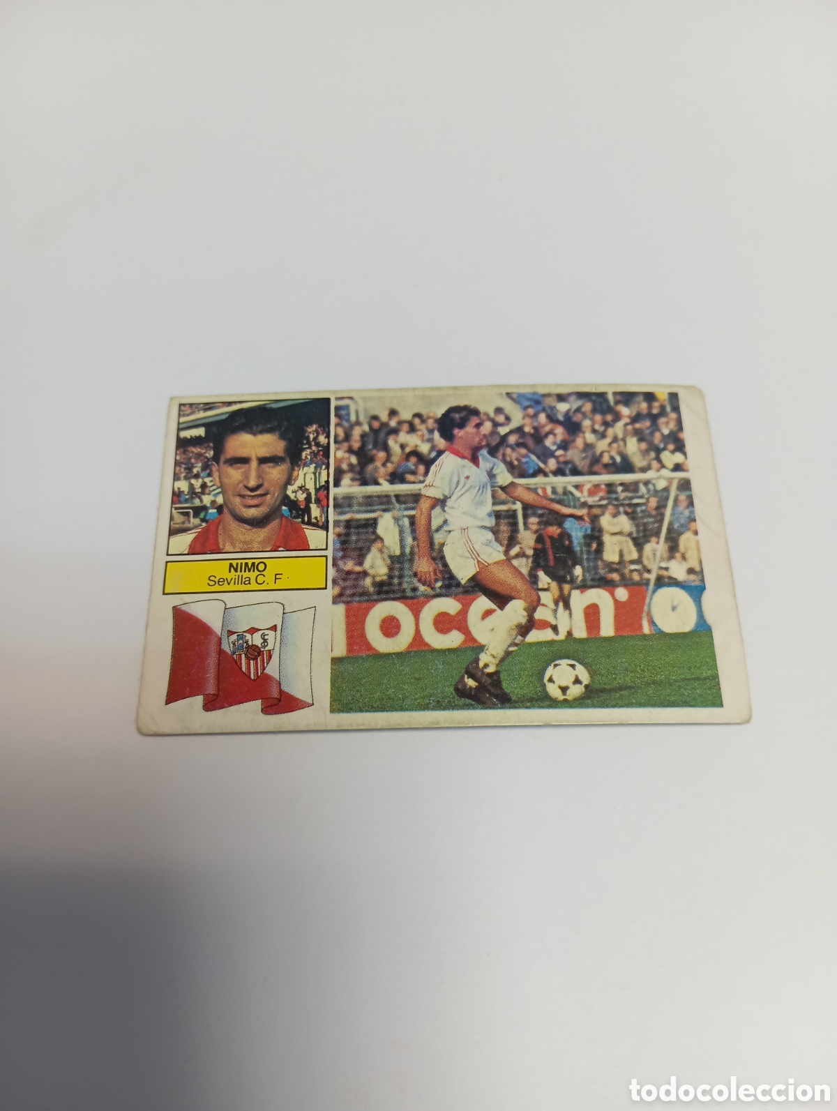 Cromos de f&uacute;tbol: NIMO Sevilla Liga Este 1982 1983 NUEVO 82 83 SIN PEGAR