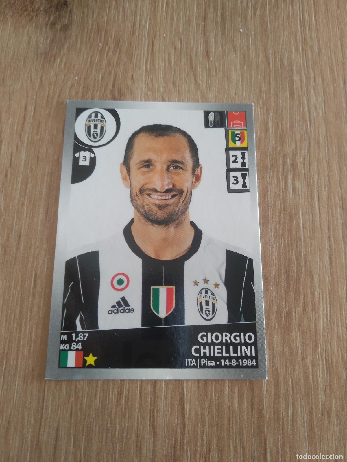 Cromos de f&uacute;tbol: 259 CHIELLINI JUVENTUS TURIN CROMO FUTBOL PANINI LIGA ITALIA 16-17 CALCIATORI 2016-2017
