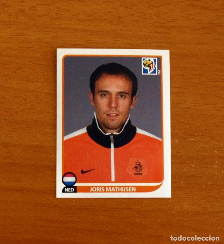 Cromos de f&uacute;tbol: Holanda -N&ordm; 338 Joris Mathijsen -Mundial South Africa 2010 FIFA World Cup-Panini -Nunca Pegado
