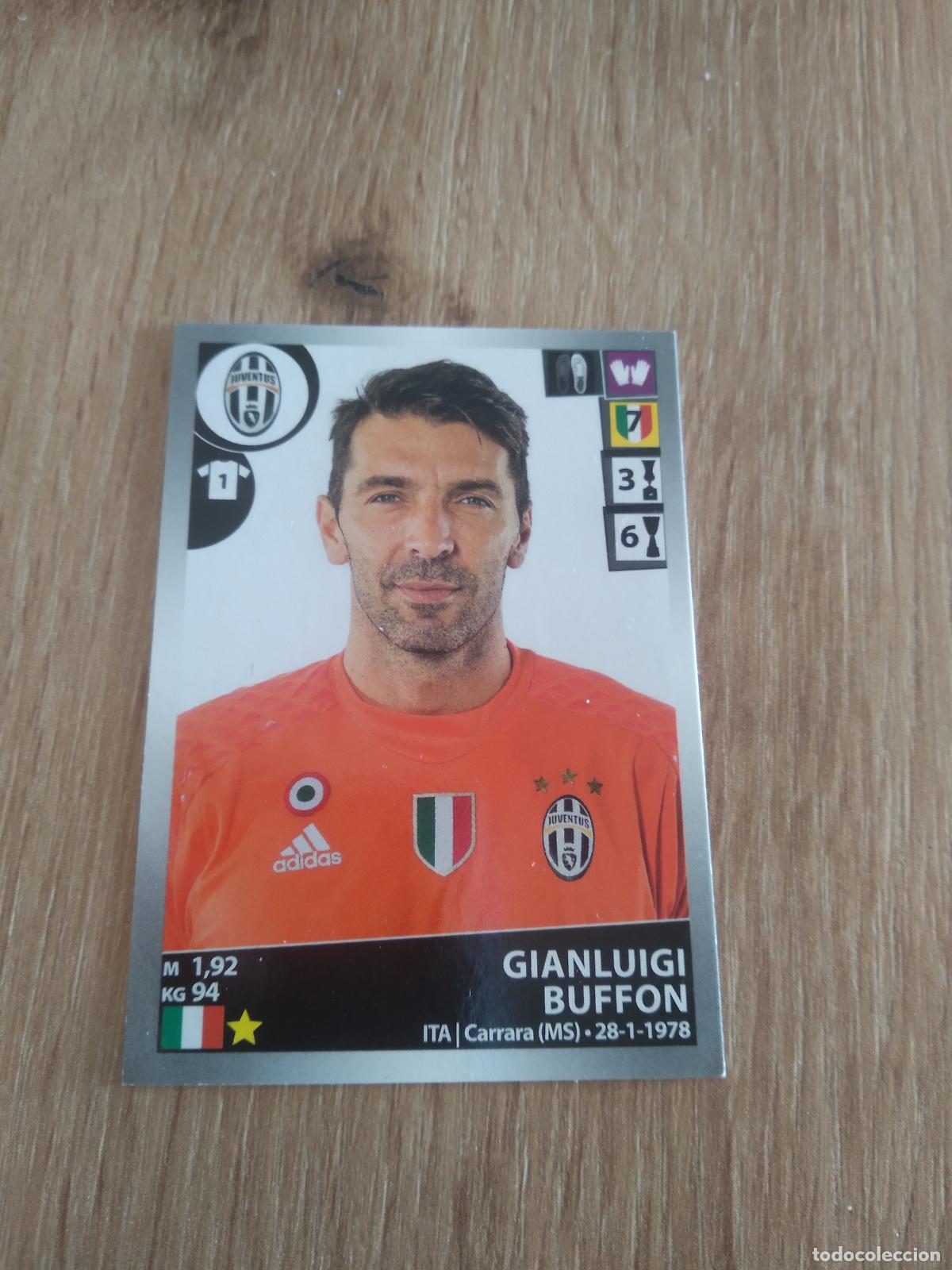 Cromos de f&uacute;tbol: 260 BUFFON JUVENTUS TURIN CROMO FUTBOL PANINI LIGA ITALIA 16-17 CALCIATORI 2016-2017