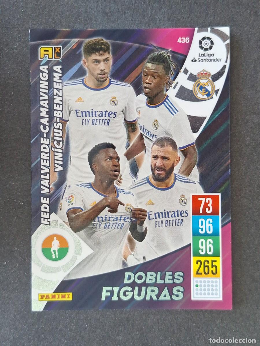 Cromos de Futebol: REAL MADRID DOBLE FIGURAS 436 PANINI ADRENALYN XL 2021 2022 21 22
