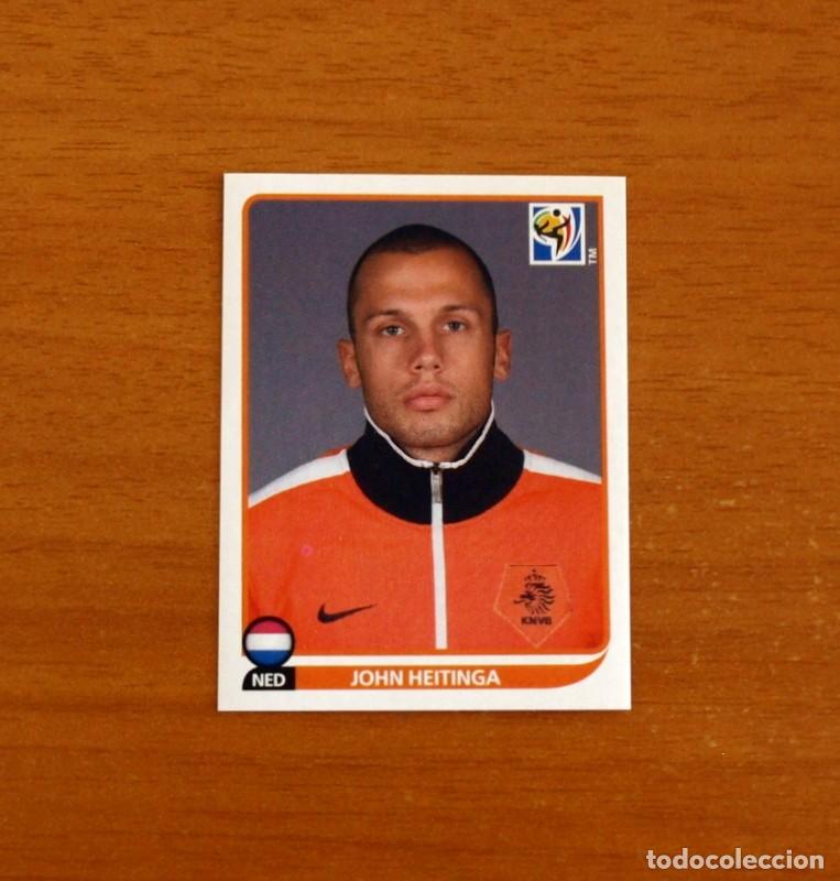 Cromos de Futebol: Holanda -N&ordm; 339 John Heitinga -Mundial South Africa 2010 FIFA World Cup-Panini -Nunca Pegado