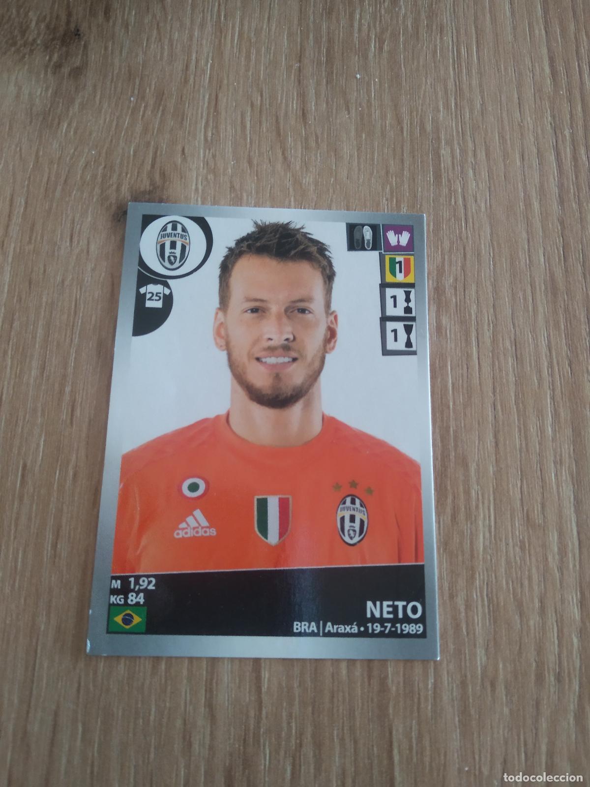 Cromos de Futebol: 261 NETO JUVENTUS TURIN CROMO FUTBOL PANINI LIGA ITALIA 16-17 CALCIATORI 2016-2017