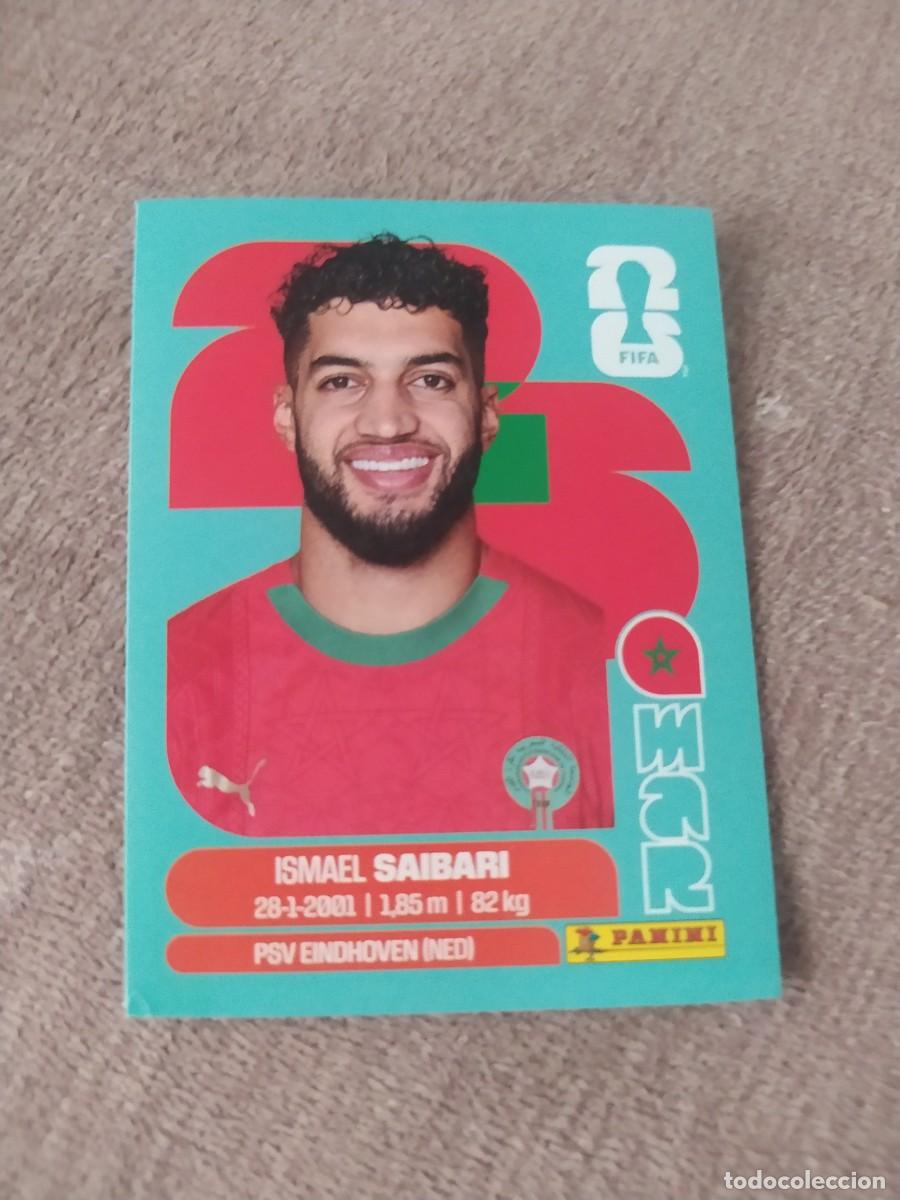 Cromos de f&uacute;tbol: MAR 15 Ismael SAIBARI Marruecos mundial 2026 panini