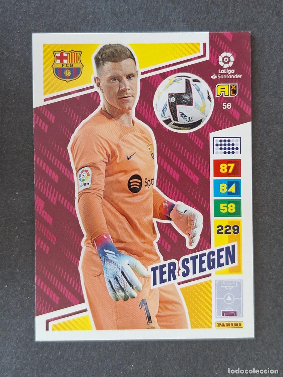 Cromos de f&uacute;tbol: TER STEGEN F. C. BARCELONA 56 PANINI ADRENALYN XL 2022 2023 22 23