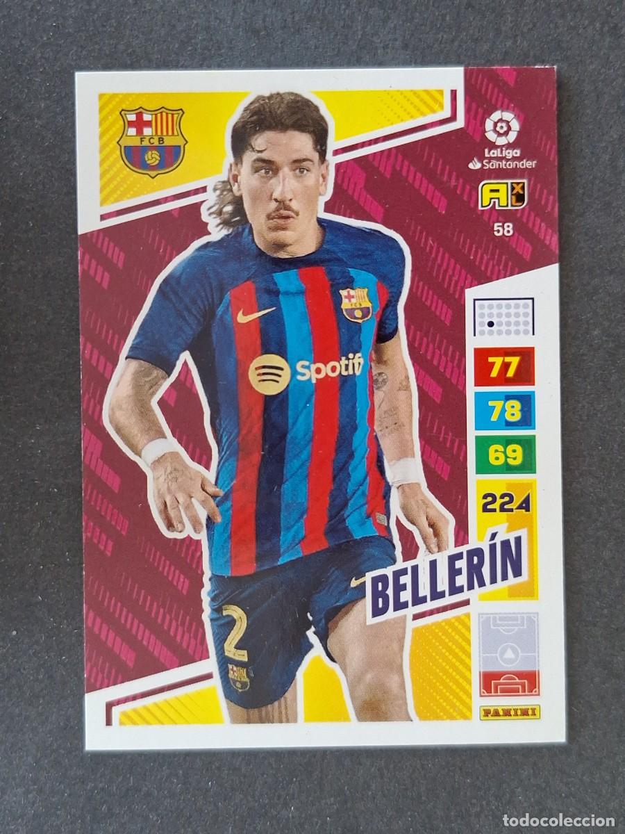 Cromos de f&uacute;tbol: BELLERIN F. C. BARCELONA 58 PANINI ADRENALYN XL 2022 2023 22 23