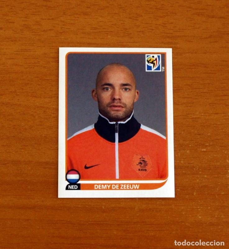 Cromos de f&uacute;tbol: Holanda -N&ordm; 344 Demy De Zeeuw -Mundial South Africa 2010 FIFA World Cup-Panini -Nunca Pegado