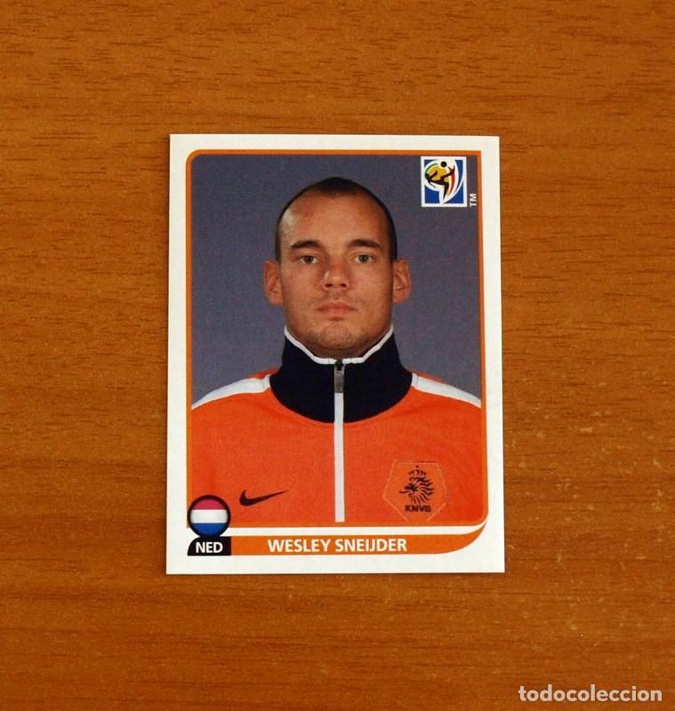 Cromos de Futebol: Holanda -N&ordm; 346 Wesley Sneijder -Mundial South Africa 2010 FIFA World Cup-Panini -Nunca Pegado