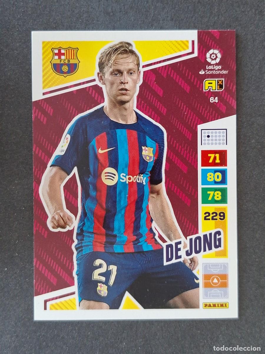 Cromos de Futebol: DE JONG F. C. BARCELONA 64 PANINI ADRENALYN XL 2022 2023 22 23