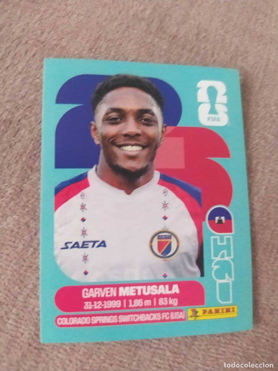 Cromos de f&uacute;tbol: HAI 08 Garven METUSALA 8 Hait&iacute; mundial 2026 panini