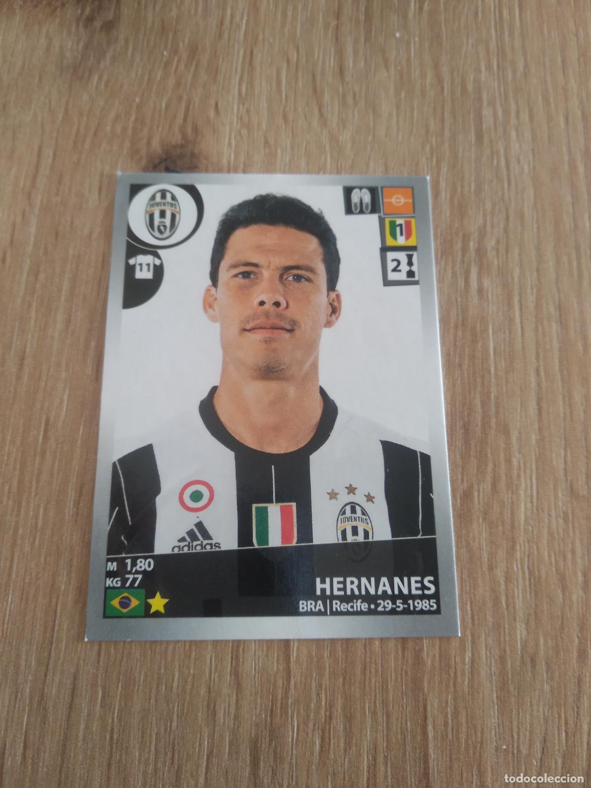 Cromos de f&uacute;tbol: 269 HERNANES JUVENTUS TURIN CROMO FUTBOL PANINI LIGA ITALIA 16-17 CALCIATORI 2016-2017