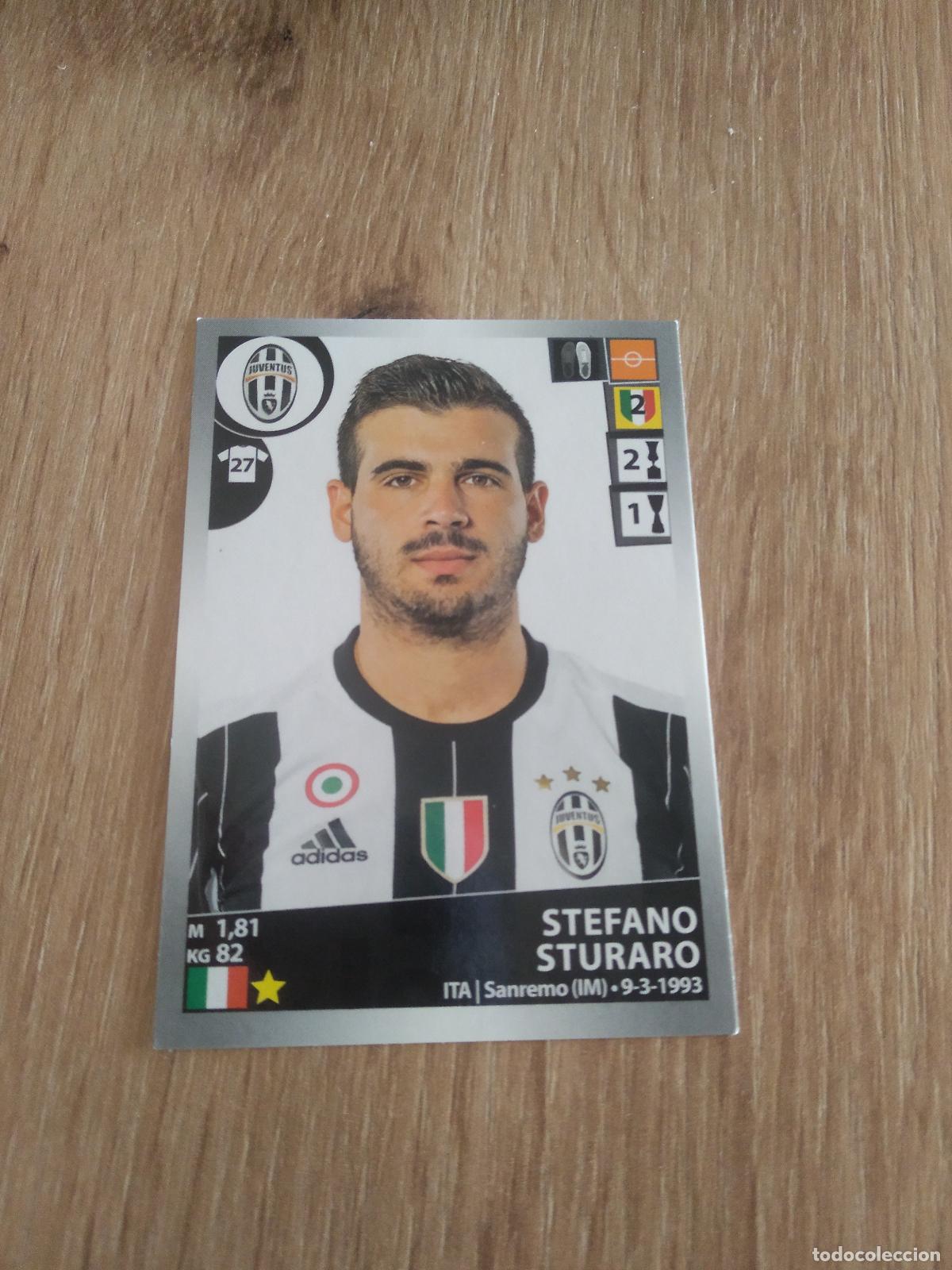 Cromos de f&uacute;tbol: 270 STEFANO STURARO JUVENTUS TURIN CROMO FUTBOL PANINI LIGA ITALIA 16-17 CALCIATORI 2016-2017