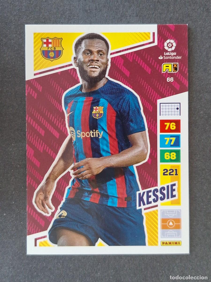 Cromos de f&uacute;tbol: KESSIE F. C. BARCELONA 66 PANINI ADRENALYN XL 2022 2023 22 23