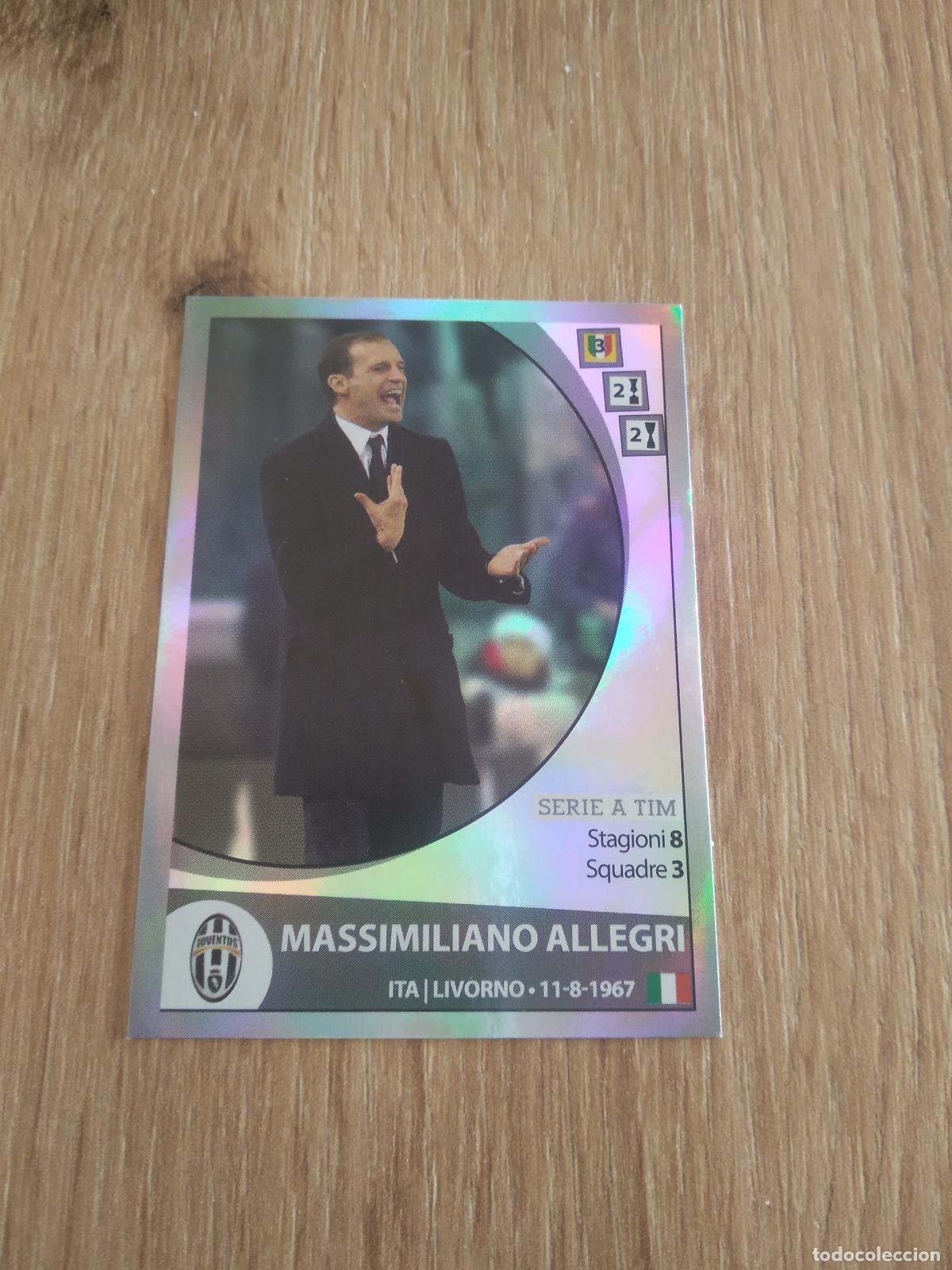 Cromos de f&uacute;tbol: 284 ALLEGRI JUVENTUS TURIN CROMO FUTBOL PANINI LIGA ITALIA 16-17 CALCIATORI 2016-2017