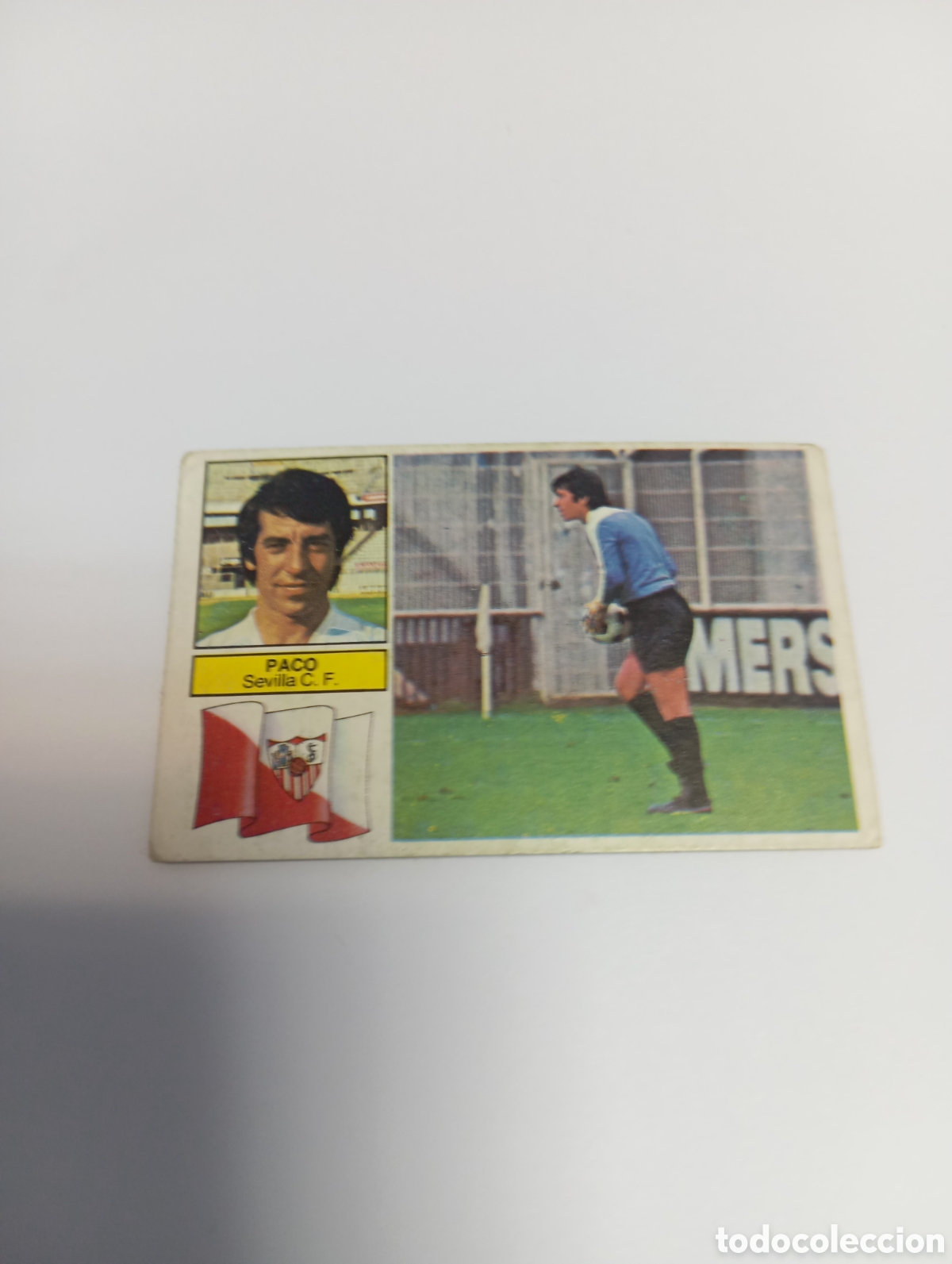 Cromos de f&uacute;tbol: PACO Sevilla Liga Este 1982 1983 NUEVO 82 83 SIN PEGAR