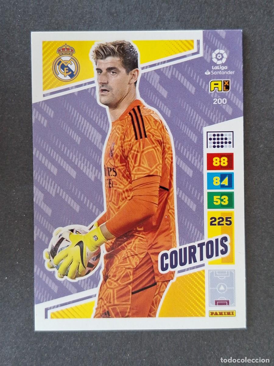 Cromos de Futebol: COURTOIS REAL MADRID 200 PANINI ADRENALYN XL 2022 2023 22 23