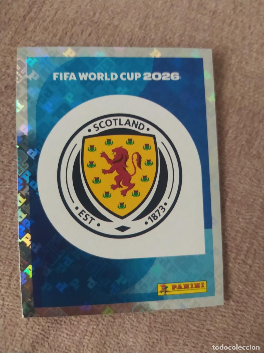 Cromos de Futebol: SCO 01 ESCUDO 1 Escocia mundial 2026 panini