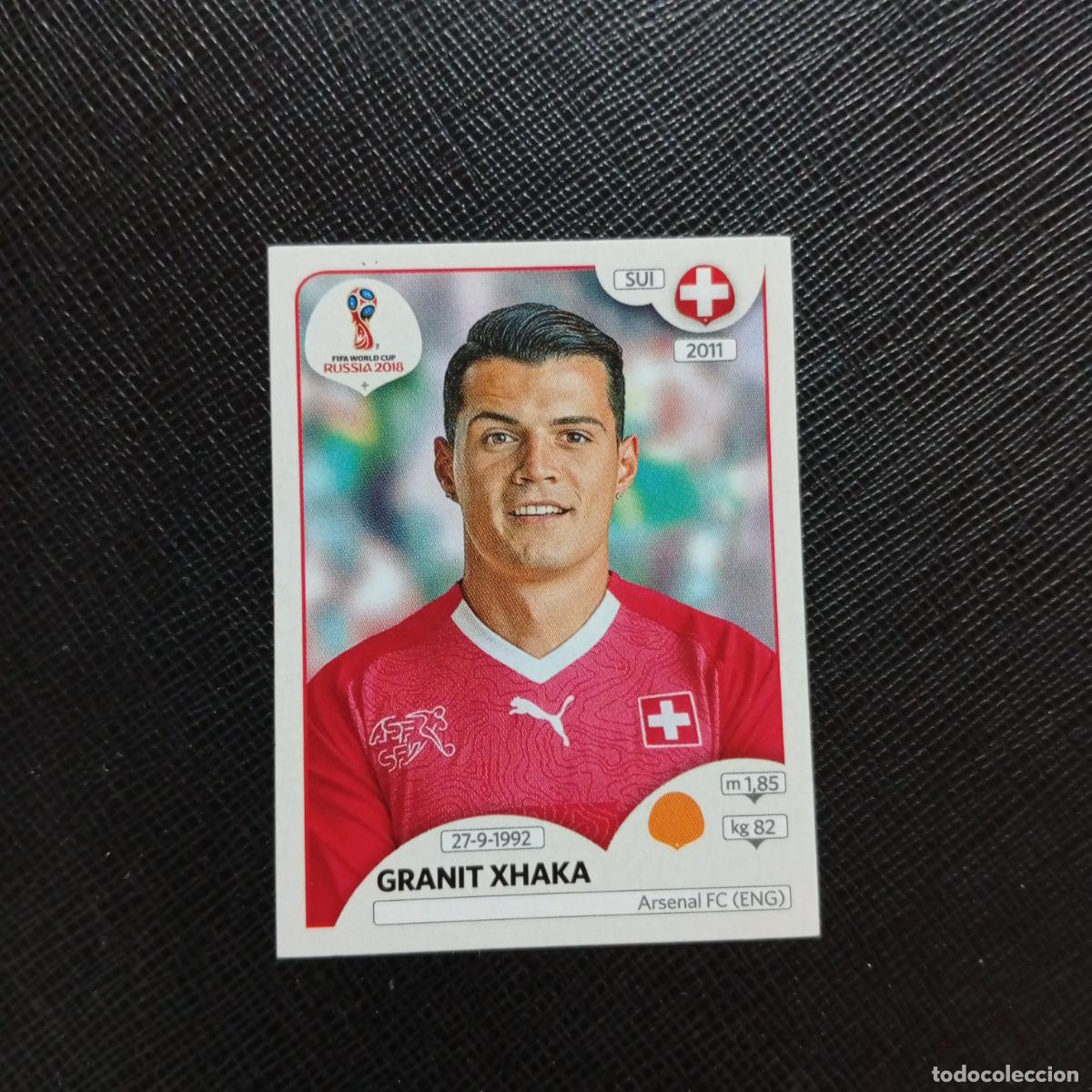 Cromos de Futebol: 381 GRANT XHAKA SUIZA PANINI MUNDIAL RUSIA 2018 CROMO FUTBOL 18 - SIN PEGAR - CJ2 ...