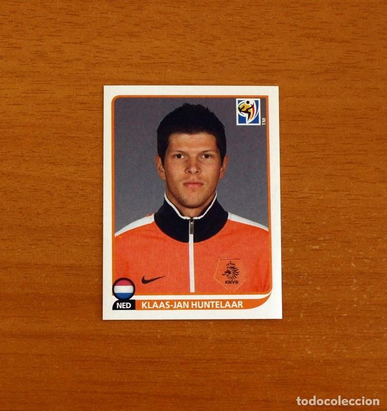 Fu&szlig;ball-Sticker: Holanda -N&ordm; 352 Klaas-Jan Huntelaar -Mundial South Africa 2010 FIFA World Cup-Panini -Nunca Pegado