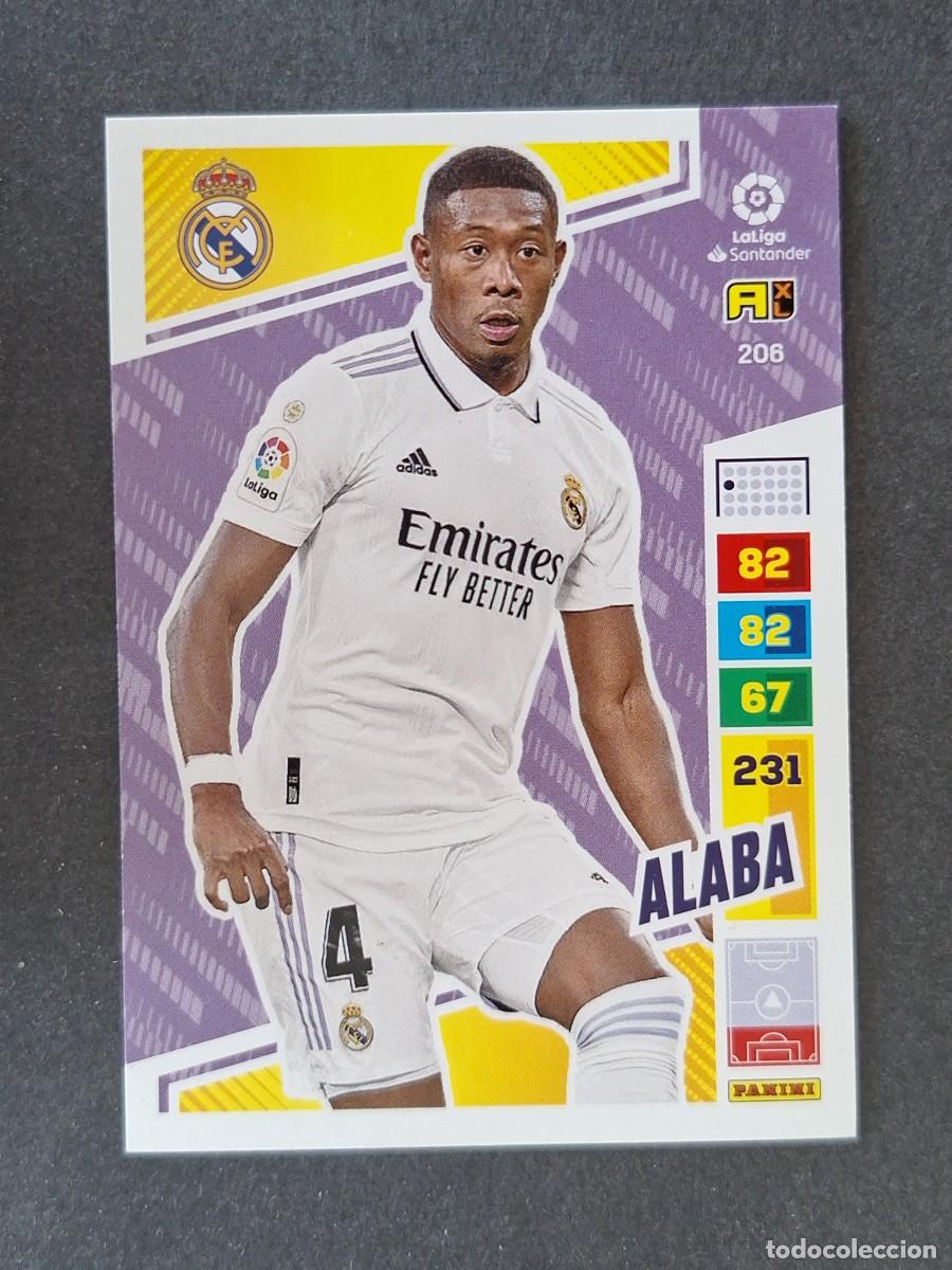 Fu&szlig;ball-Sticker: ALABA REAL MADRID 206 PANINI ADRENALYN XL 2022 2023 22 23