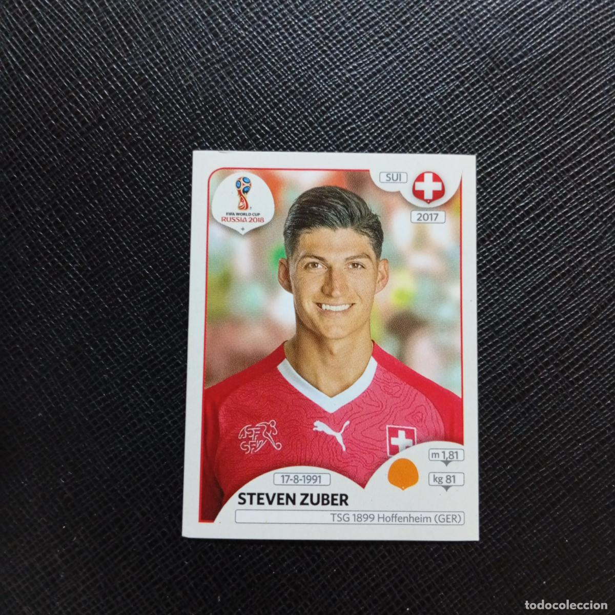 Cromos de f&uacute;tbol: 382 STEVEN ZUBER SUIZA PANINI MUNDIAL RUSIA 2018 CROMO FUTBOL 18 - SIN PEGAR - CJ2 .
