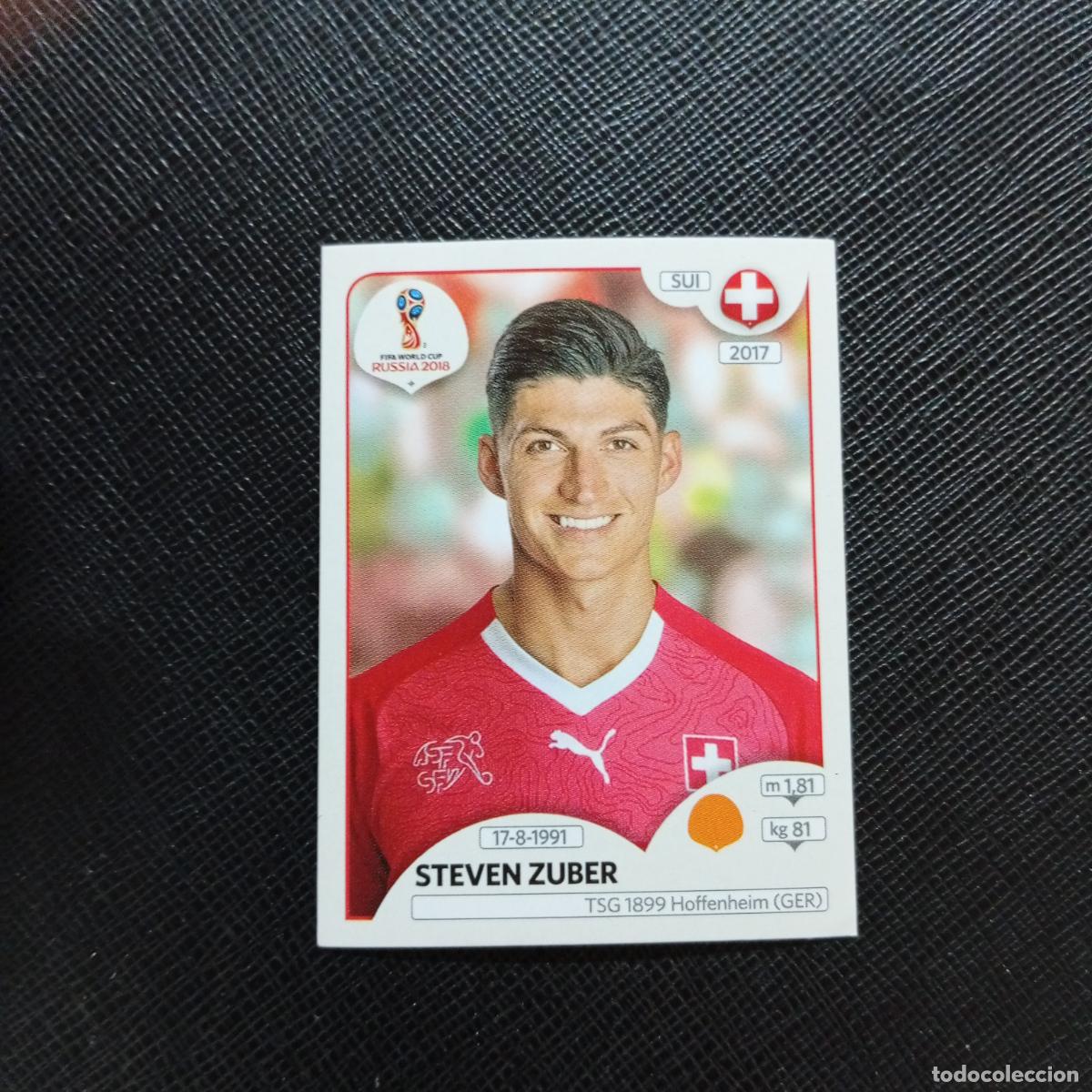 Cromos de f&uacute;tbol: 382 STEVEN ZUBER SUIZA PANINI MUNDIAL RUSIA 2018 CROMO FUTBOL 18 - SIN PEGAR - CJ2 ..