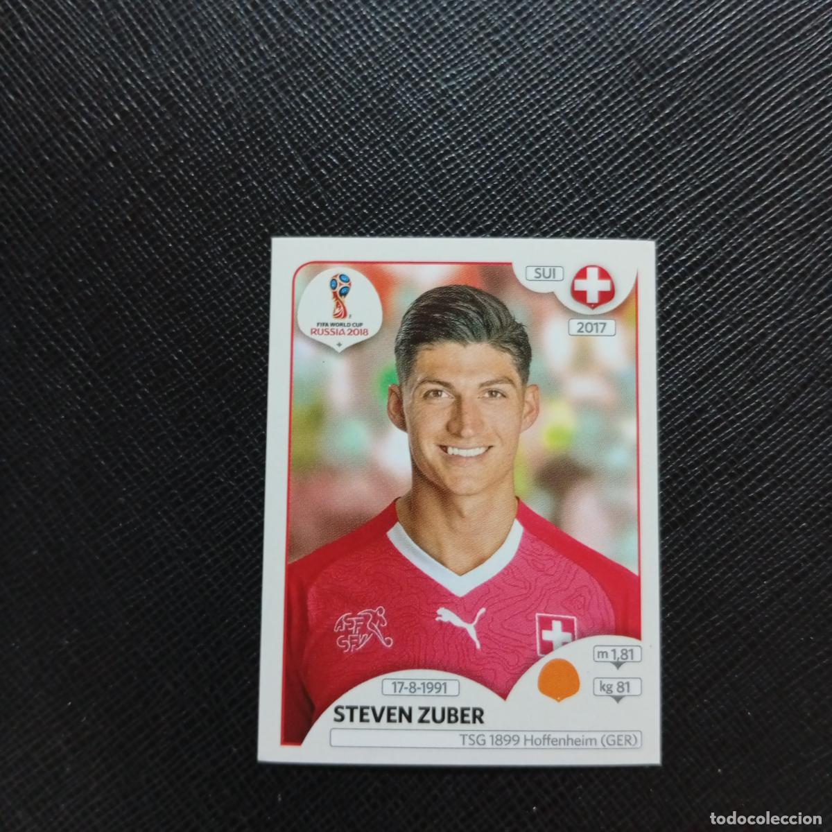 Cromos de f&uacute;tbol: 382 STEVEN ZUBER SUIZA PANINI MUNDIAL RUSIA 2018 CROMO FUTBOL 18 - SIN PEGAR - CJ2 ..