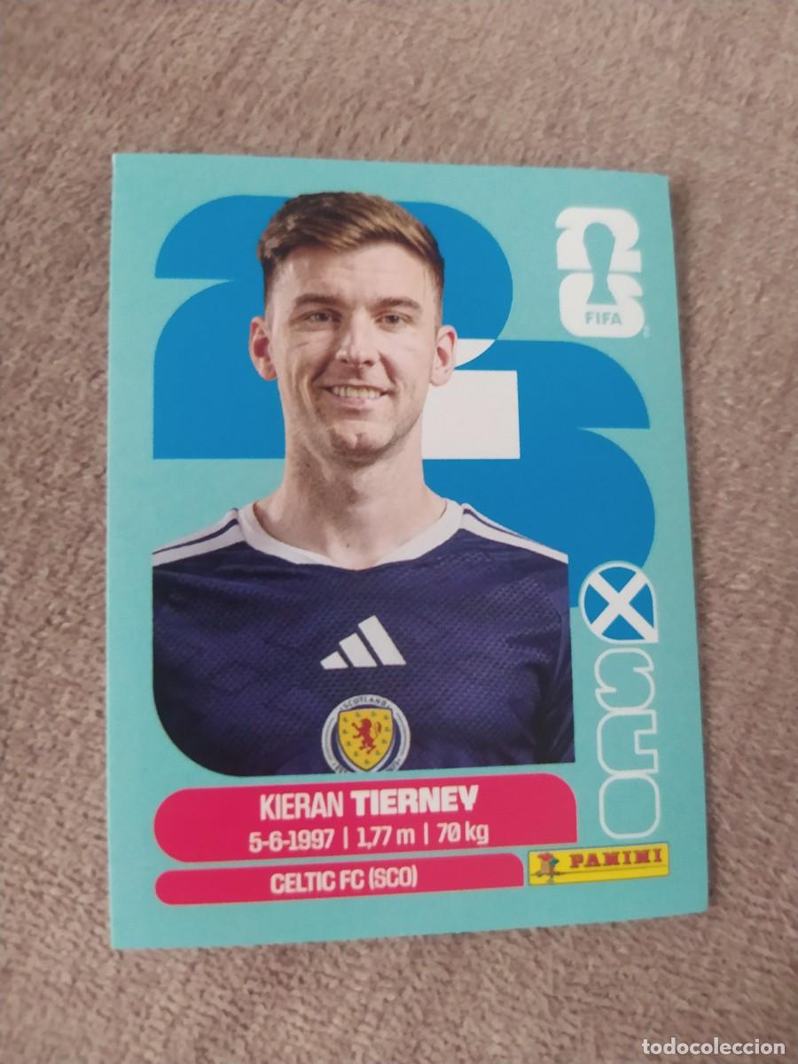Cromos de f&uacute;tbol: SCO 04 Kieran TIERNEY 4 Escocia mundial 2026 panini