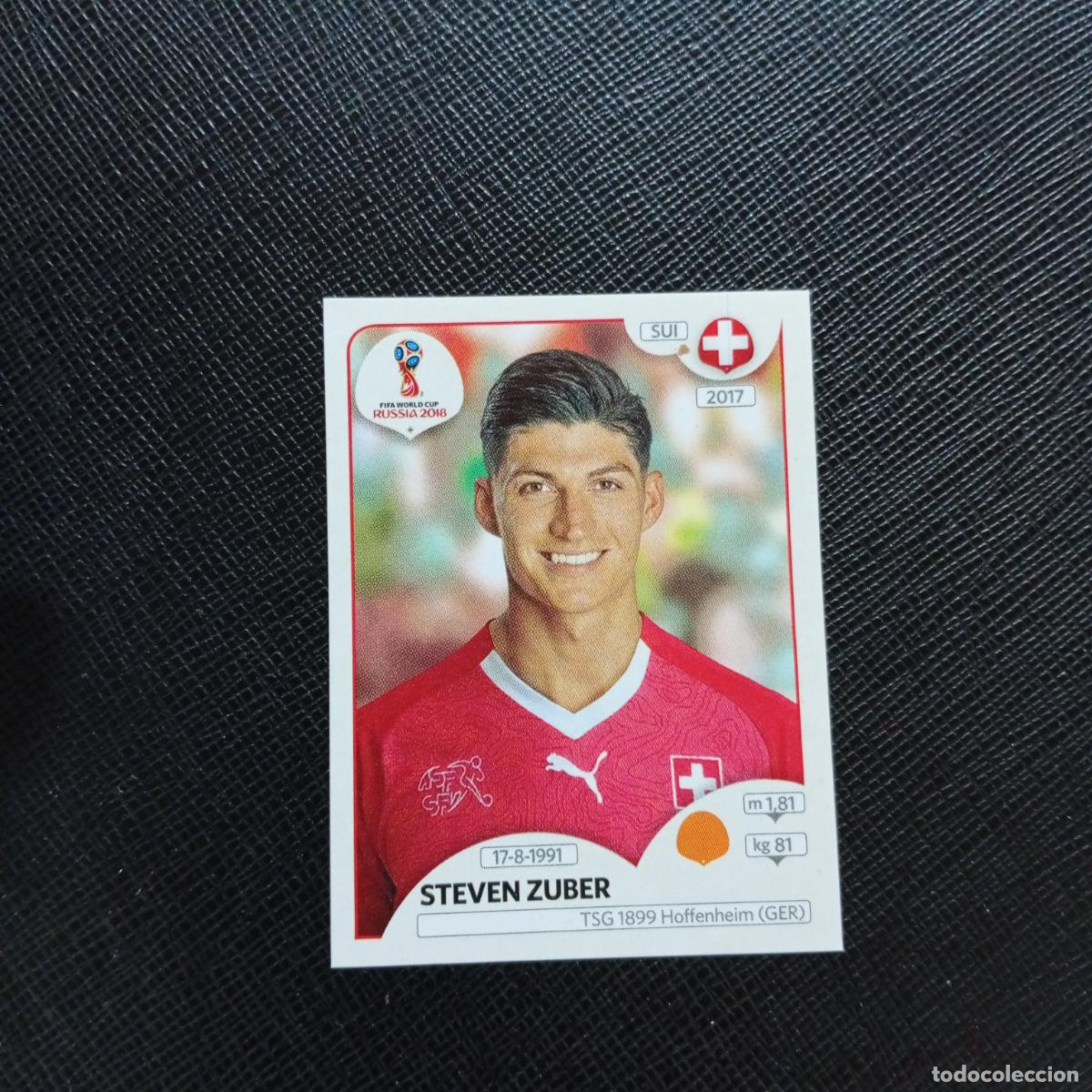 Cromos de f&uacute;tbol: 382 STEVEN ZUBER SUIZA PANINI MUNDIAL RUSIA 2018 CROMO FUTBOL 18 - SIN PEGAR - CJ2 .....