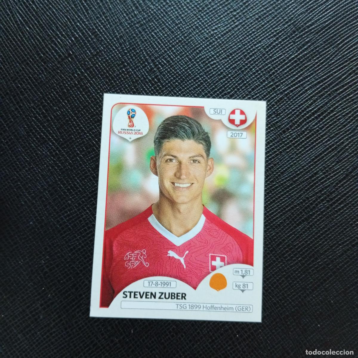 Cromos de f&uacute;tbol: 382 STEVEN ZUBER SUIZA PANINI MUNDIAL RUSIA 2018 CROMO FUTBOL 18 - SIN PEGAR - CJ2 ......