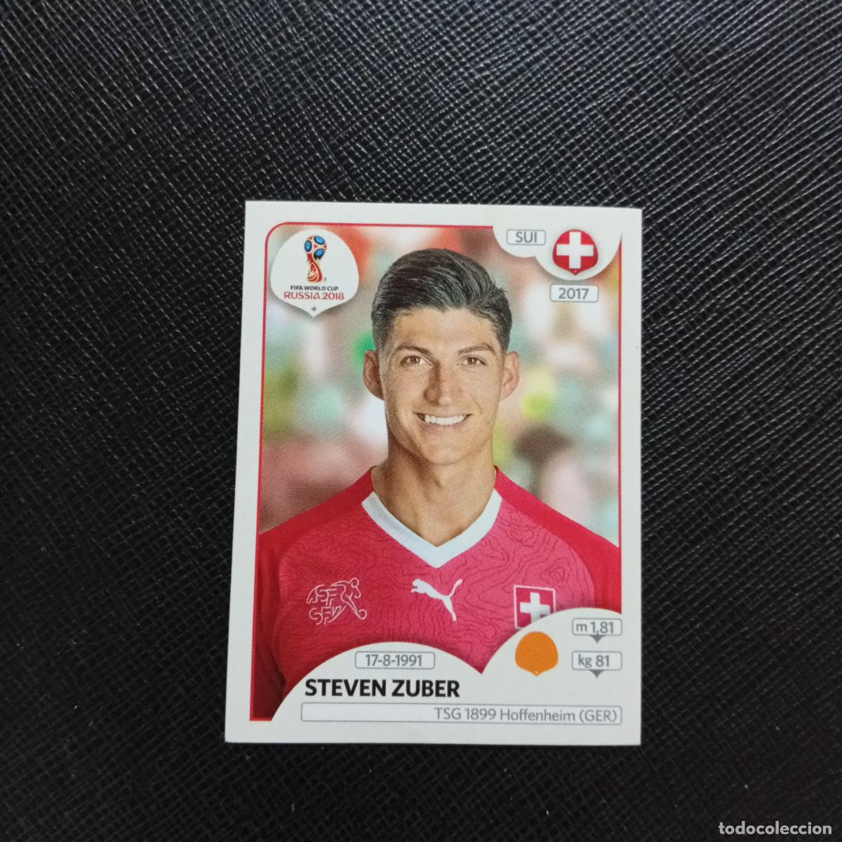 Cromos de f&uacute;tbol: 382 STEVEN ZUBER SUIZA PANINI MUNDIAL RUSIA 2018 CROMO FUTBOL 18 - SIN PEGAR - CJ2 .......