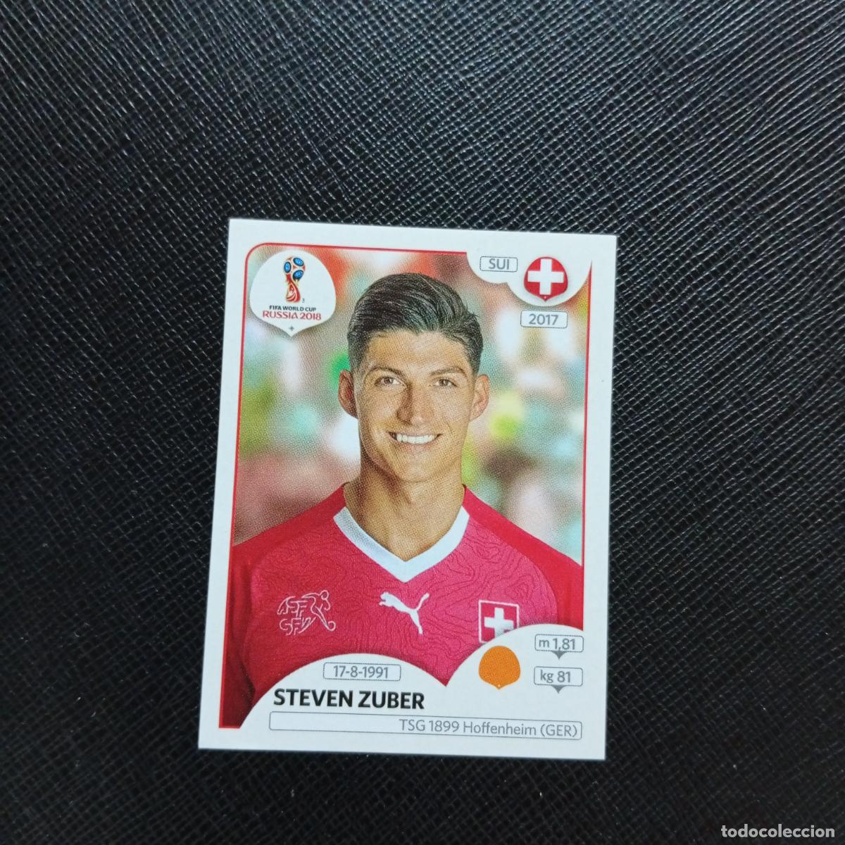 Cromos de f&uacute;tbol: 382 STEVEN ZUBER SUIZA PANINI MUNDIAL RUSIA 2018 CROMO FUTBOL 18 - SIN PEGAR - CJ2 ........