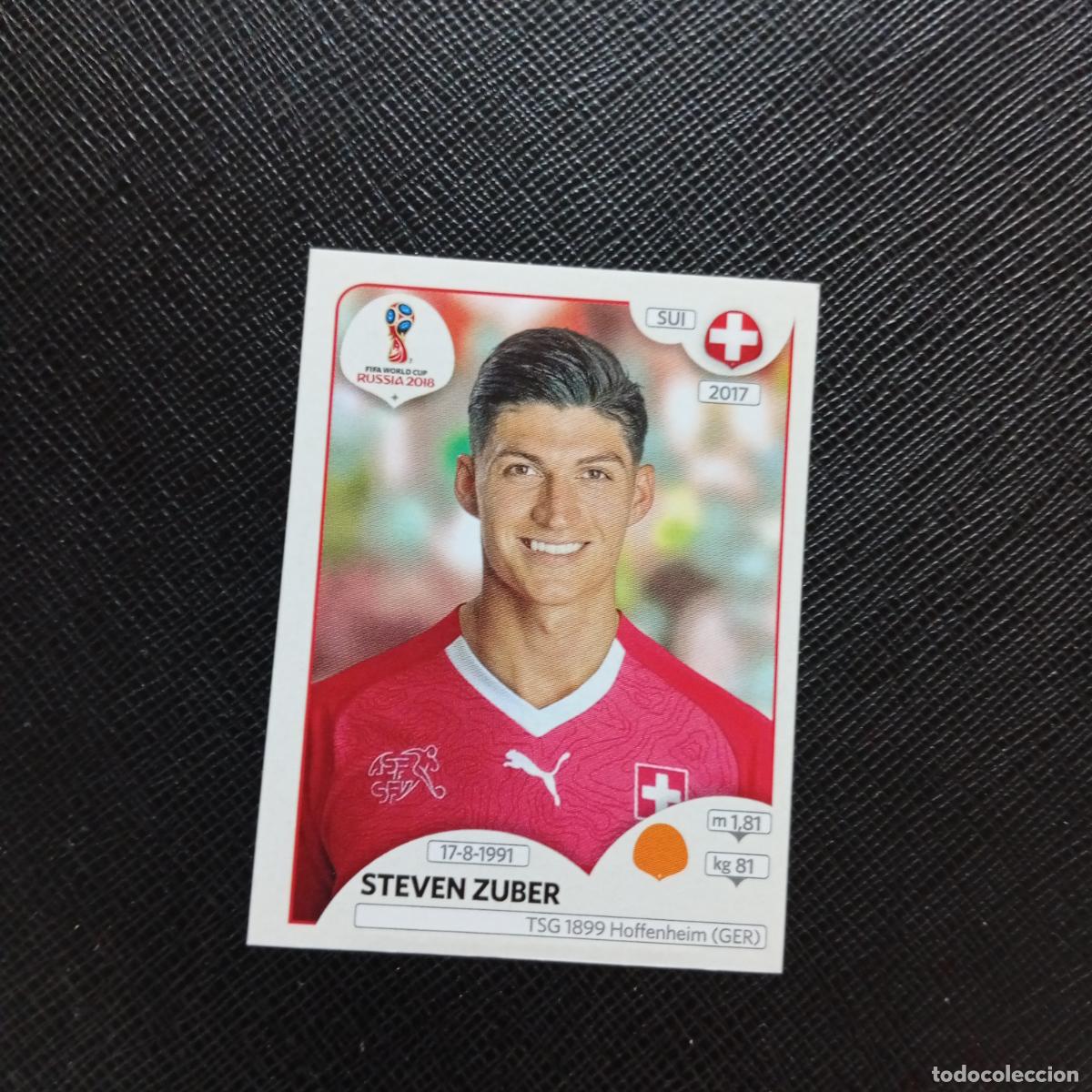 Cromos de f&uacute;tbol: 382 STEVEN ZUBER SUIZA PANINI MUNDIAL RUSIA 2018 CROMO FUTBOL 18 - SIN PEGAR - CJ2 .........