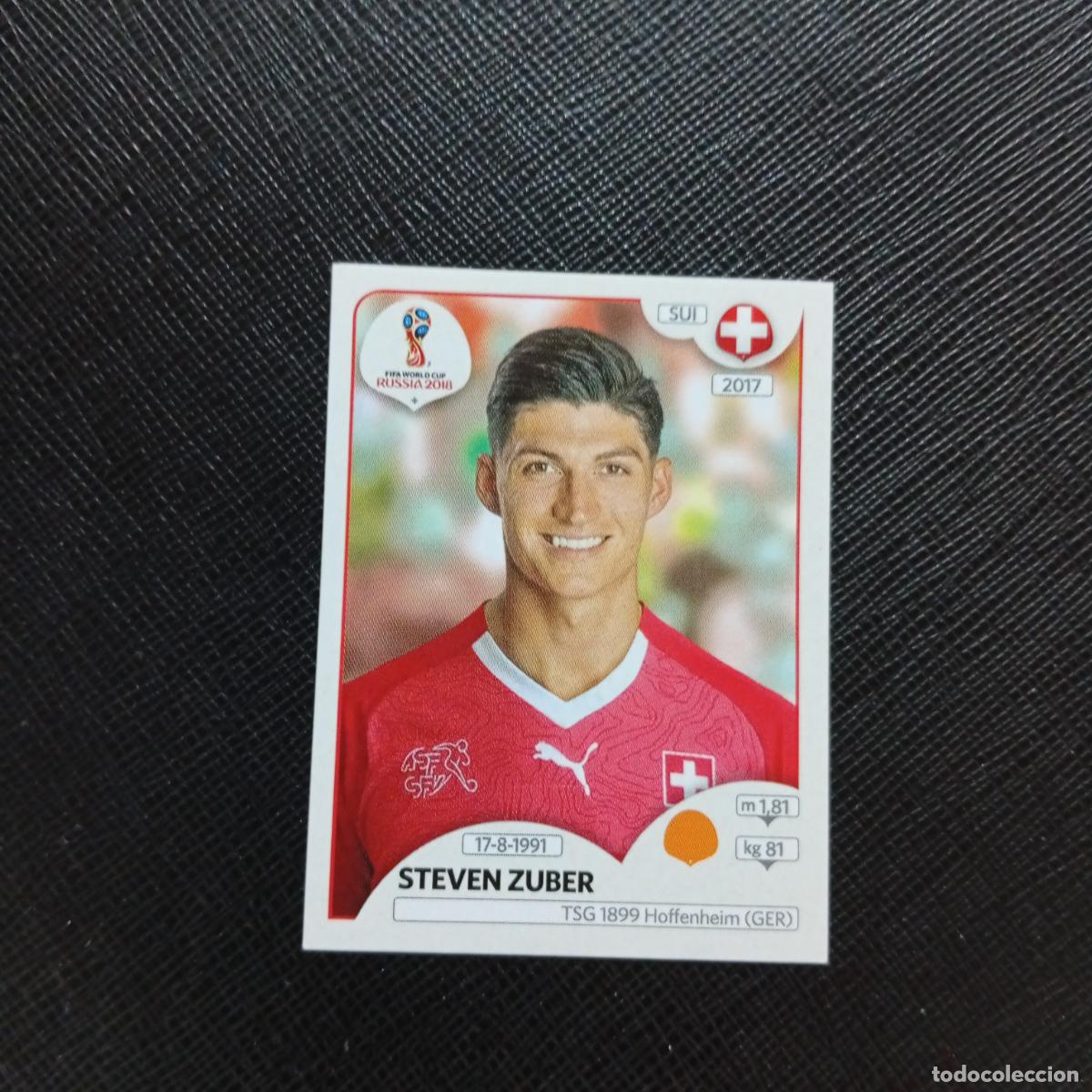 Cromos de f&uacute;tbol: 382 STEVEN ZUBER SUIZA PANINI MUNDIAL RUSIA 2018 CROMO FUTBOL 18 - SIN PEGAR - CJ2 .........