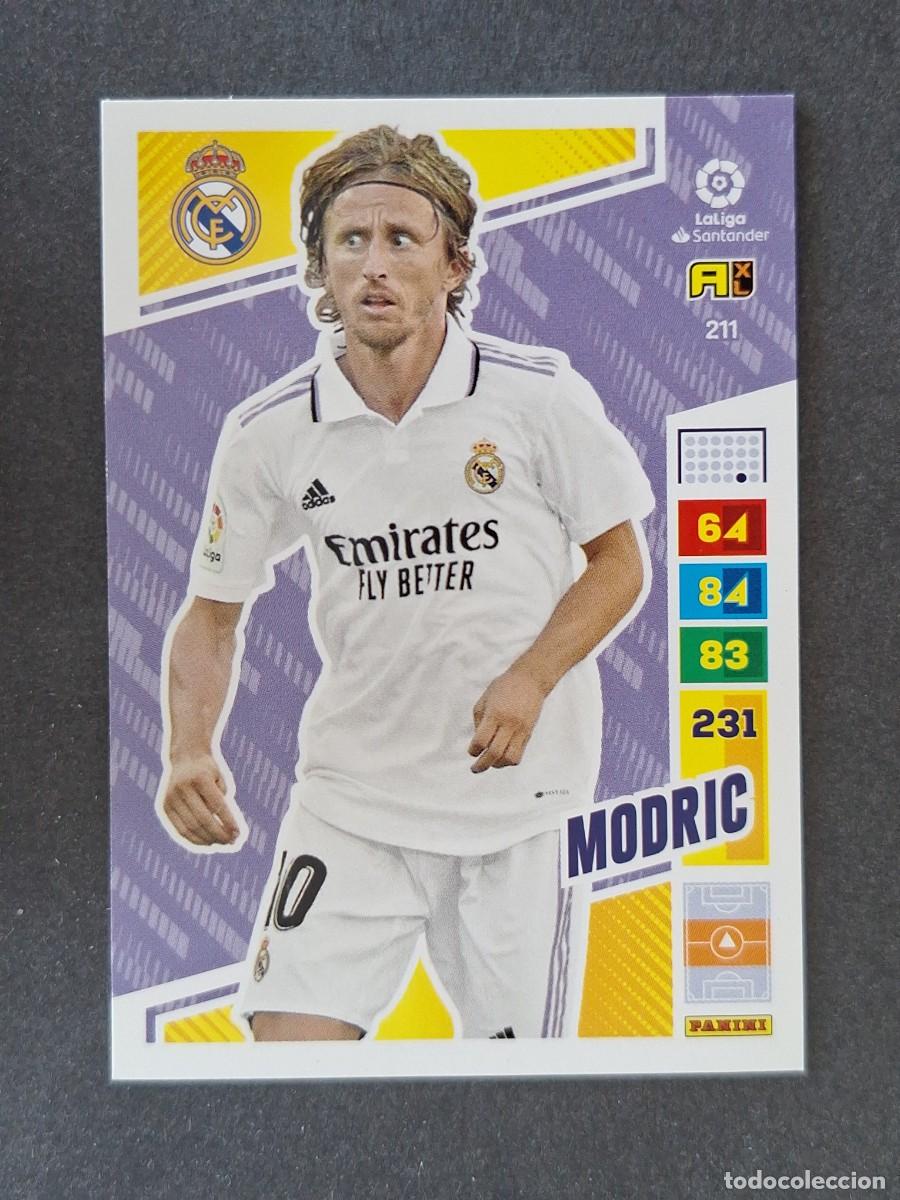 Cromos de f&uacute;tbol: MODRIC REAL MADRID 211 PANINI ADRENALYN XL 2022 2023 22 23