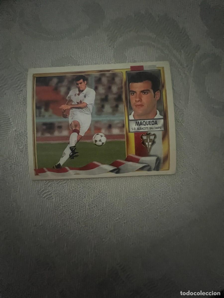 Cromos de f&uacute;tbol: MAQUEDA VERSION II UD ALBACETE COLOCA SIN PEGAR LIGA ESTE 1995/96 95 96