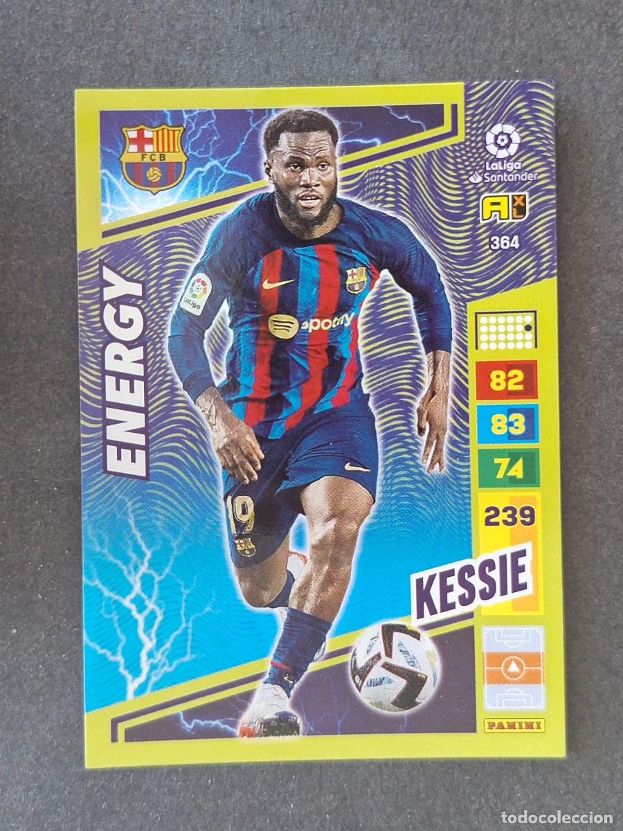 Cromos de f&uacute;tbol: KESSIE F. C. BARCELONA ENERGY 364 PANINI ADRENALYN XL 2022 2023 22 23