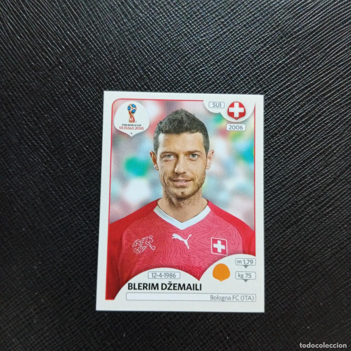 Cromos de f&uacute;tbol: 383 DZEMAILI SUIZA PANINI MUNDIAL RUSIA 2018 CROMO FUTBOL 18 - SIN PEGAR - CJ2