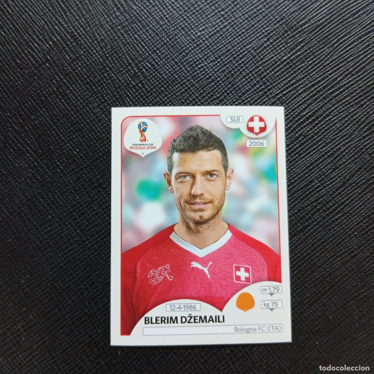 Cromos de f&uacute;tbol: 383 DZEMAILI SUIZA PANINI MUNDIAL RUSIA 2018 CROMO FUTBOL 18 - SIN PEGAR - CJ2