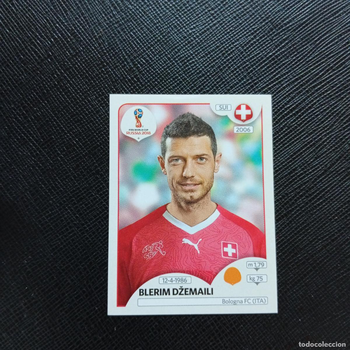 Cromos de f&uacute;tbol: 383 DZEMAILI SUIZA PANINI MUNDIAL RUSIA 2018 CROMO FUTBOL 18 - SIN PEGAR - CJ2