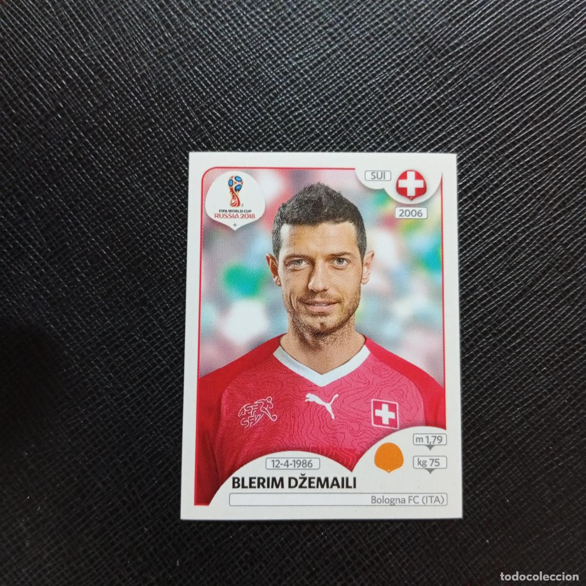 Cromos de f&uacute;tbol: 383 DZEMAILI SUIZA PANINI MUNDIAL RUSIA 2018 CROMO FUTBOL 18 - SIN PEGAR - CJ2 .