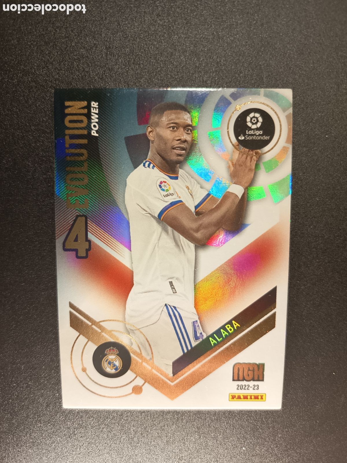 Cromos de f&uacute;tbol: P370 P 370 ALABA REAL MADRID EVOLUTION POWER MEGACRACKS 2022-23 2022 2023
