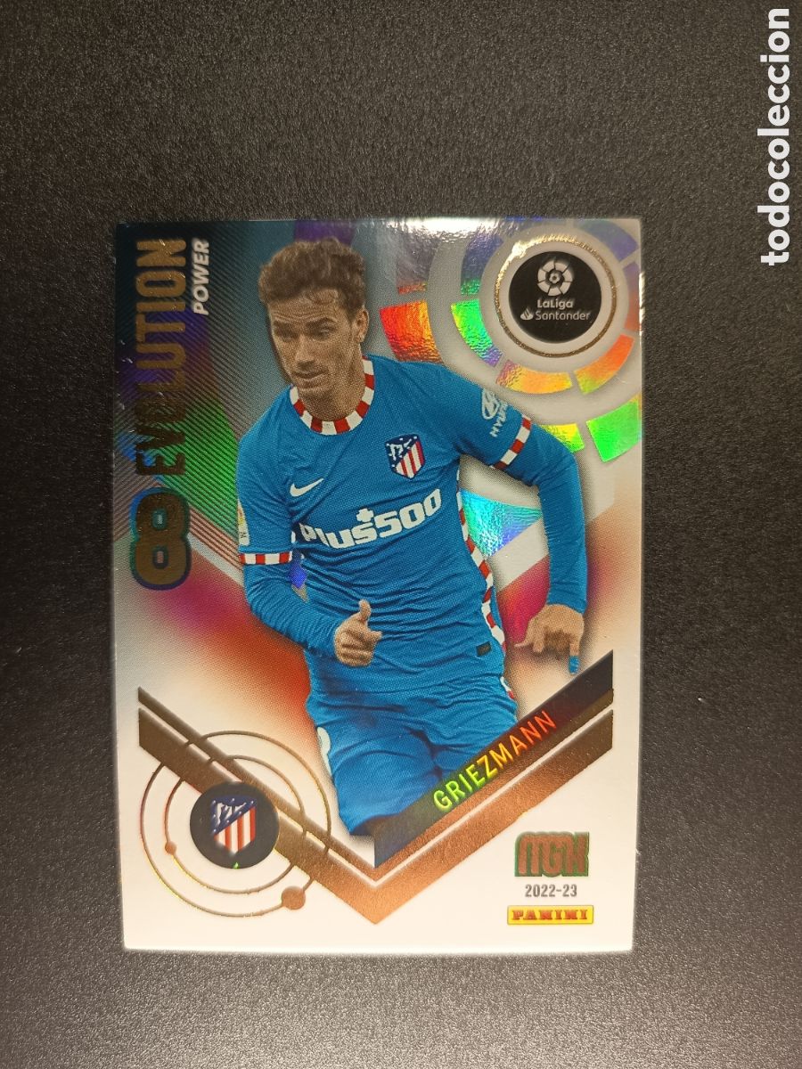 Cromos de f&uacute;tbol: P388 P 388 GRIEZMANN ATL&Eacute;TICO MADRID EVOLUTION POWER MEGACRACKS 2022-23 2022 2023