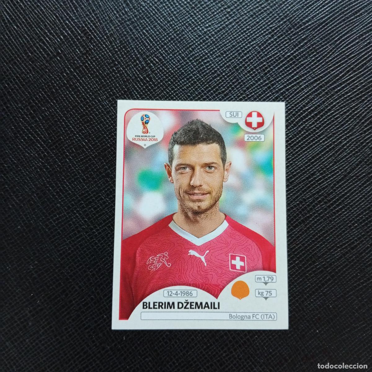 Cromos de f&uacute;tbol: 383 DZEMAILI SUIZA PANINI MUNDIAL RUSIA 2018 CROMO FUTBOL 18 - SIN PEGAR - CJ2 ....
