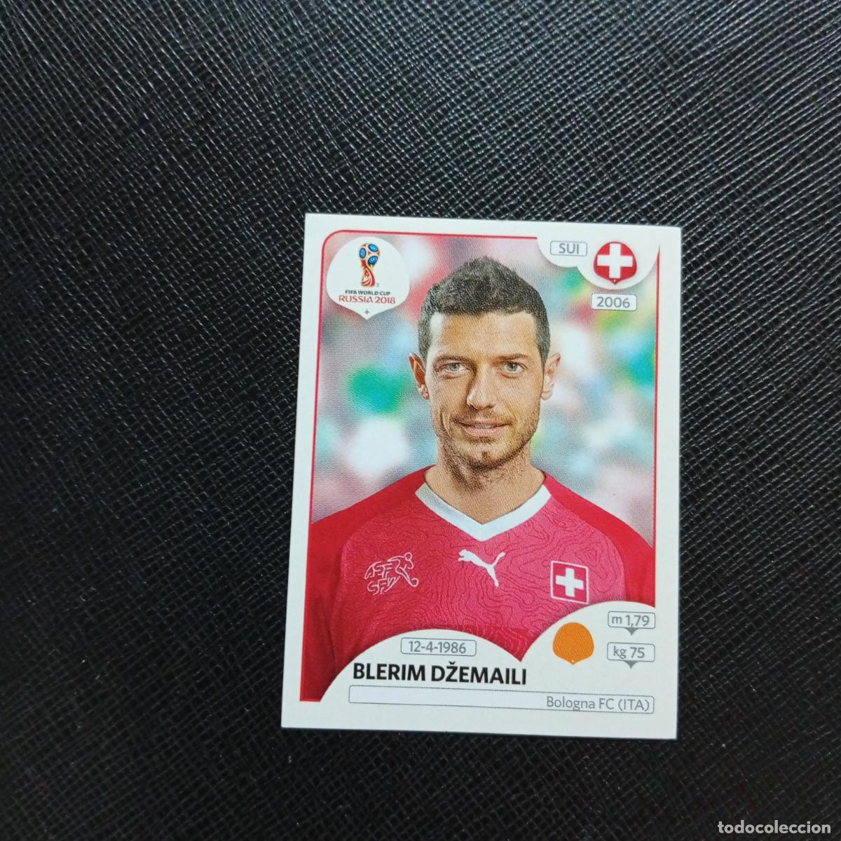 Cromos de f&uacute;tbol: 383 DZEMAILI SUIZA PANINI MUNDIAL RUSIA 2018 CROMO FUTBOL 18 - SIN PEGAR - CJ2 ....