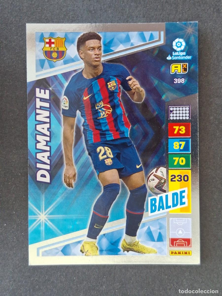 Figurine di Calcio: BALDE F. C. BARCELONA DIAMANTE 398 PANINI ADRENALYN XL 2022 2023 22 23