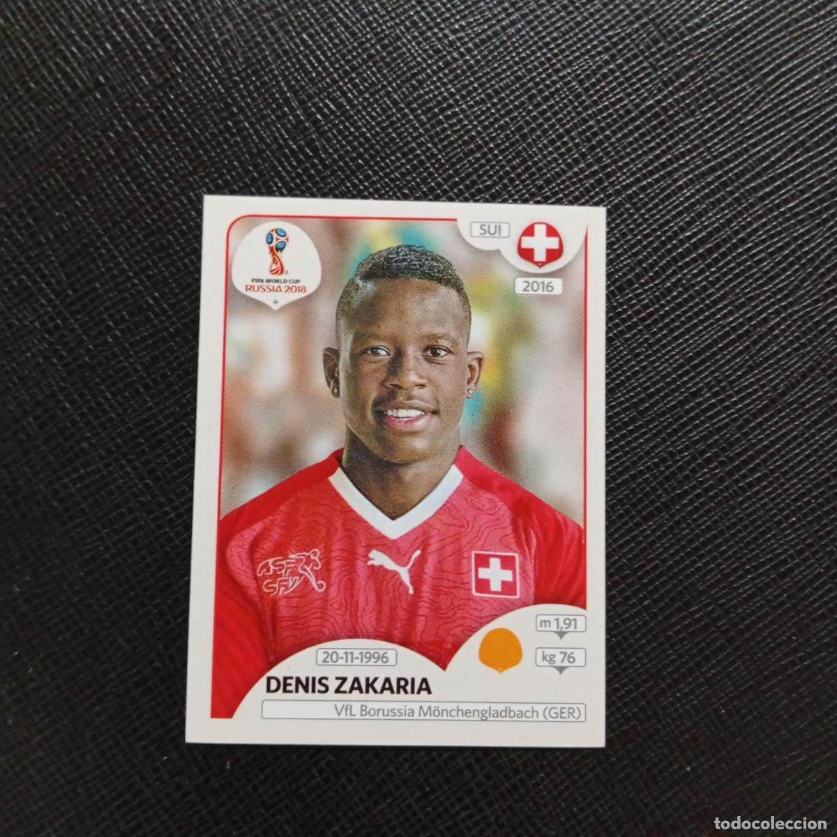 Cromos de f&uacute;tbol: 384 ZAKARIA SUIZA PANINI MUNDIAL RUSIA 2018 CROMO FUTBOL 18 - SIN PEGAR - CJ2 .